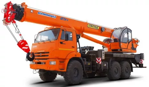 Автокран 25 т 28 м Клинцы КС-55713-6К-3