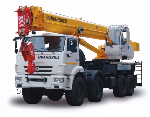 Автокран 40 т 30 м Ивановец КС 65740-7