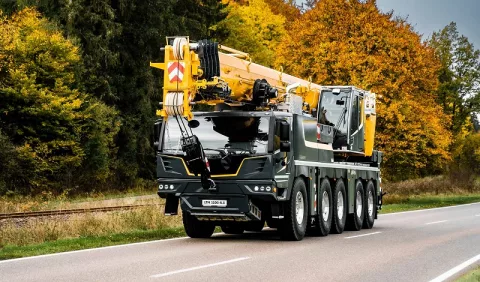 Автокран Liebherr LTM 1100-5.3 100 т