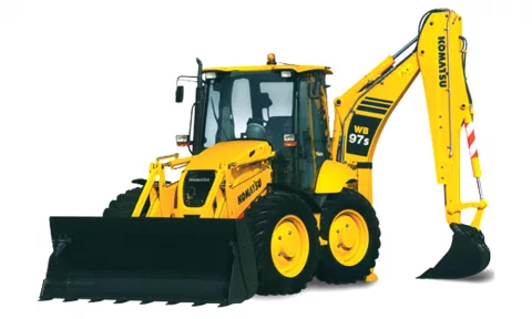 Экскаватор-погрузчик Komatsu WB97S-5