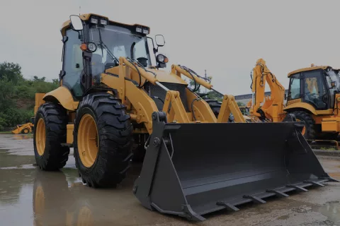 Экскаватор-погрузчик Shanmon 388H