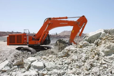 Гусеничный экскаватор Hitachi ZX870-5G