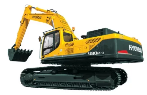 Гусеничный экскаватор Hyundai R480LC-9S