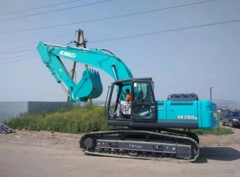 Гусеничный экскаватор Kobelco SK260LC-10