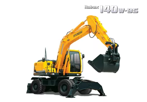 Колесный экскаватор Hyundai R140W-9S