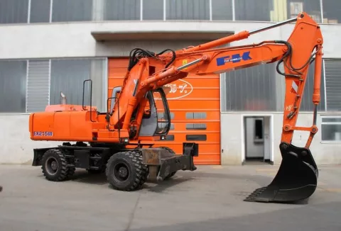 Колёсный экскаватор Fiat Kobelco EX 215