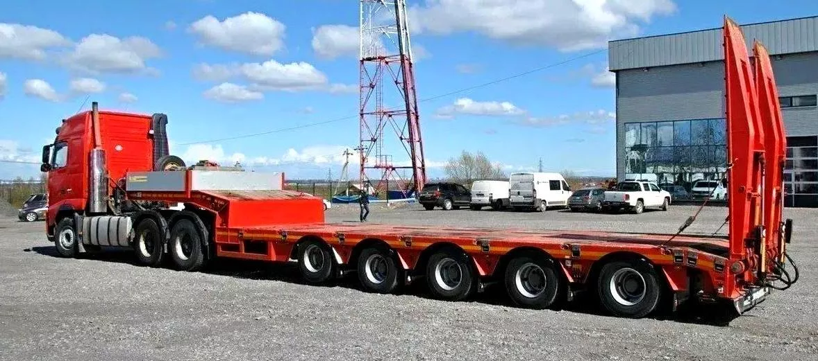 Низкорамный трал 25 т FAYMONVILLE ZB-2