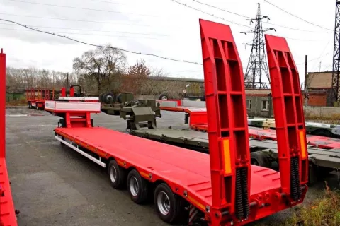 Низкорамный трал 38 т HARTUNG 9433